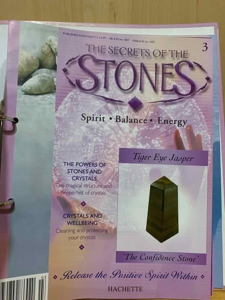 Photo of free Binder “the secrets of the stones” (SS15) #4