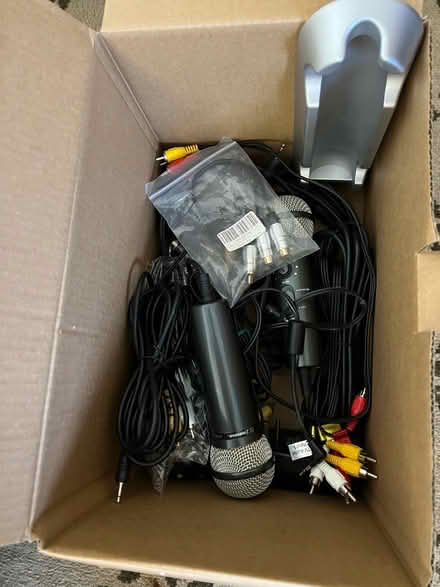 Photo of free Box of cables (North Springs subdivision) #1