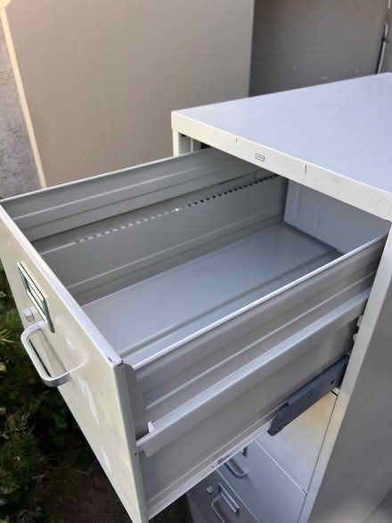 Photo of free Metal filing cabinet (Homestead and Hollenbeck) #3