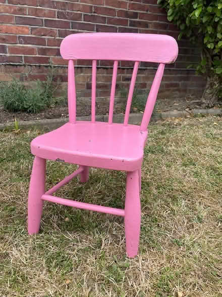 Photo of free Small kids wooden chair (Pembury TN2) #1