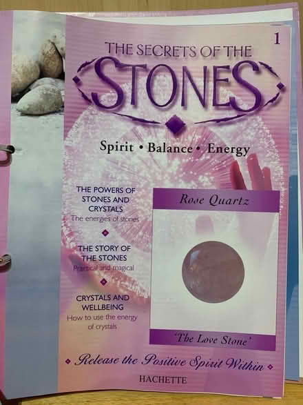 Photo of free Binder “the secrets of the stones” (SS15) #2