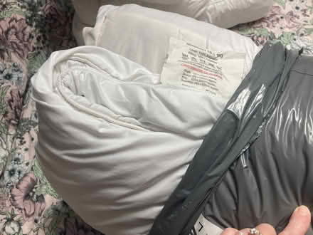 Photo of free Double duvet + 4 pillows (WA14) #2