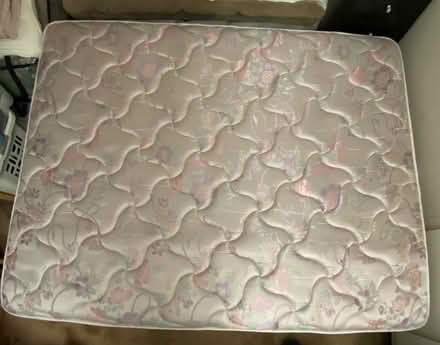 Photo of free Queen mattress, box spring, frame (Shoreline West) #4