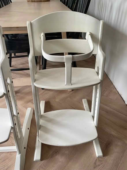 Photo of free 2 x Baby Dan wooden highchairs (Pembury TN2) #3