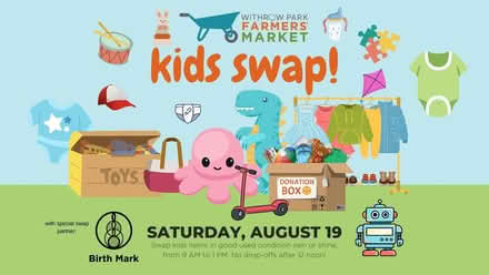 Photo of free Kids Swap at Withrow Park (East York / Greektown) #1