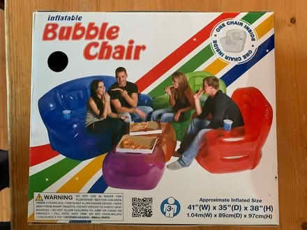 Photo of free Inflatable Bubble Chairs (set of 4) (San Leandro) #3