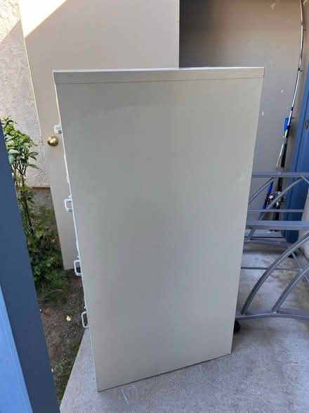 Photo of free Metal filing cabinet (Homestead and Hollenbeck) #2
