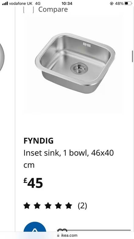 Photo of free Ikea base unit with sink etc (NW2) #4