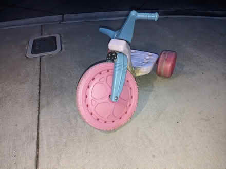 Photo of free Push/Roll Big Wheel (Near Campbell Park) #1