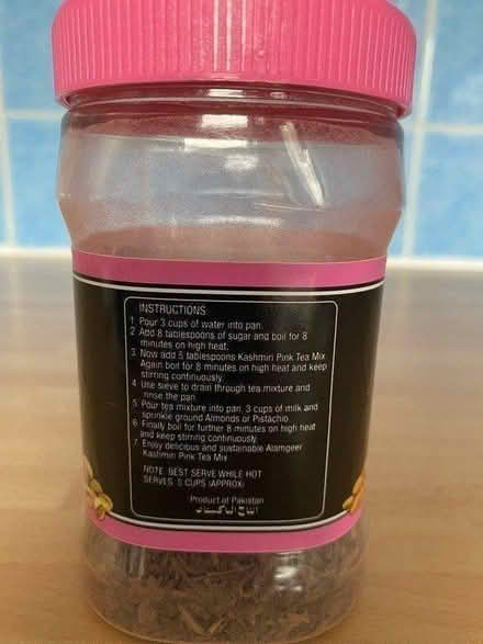 Photo of free Kashmiri Pink Tea (Symonds green SG1) #4