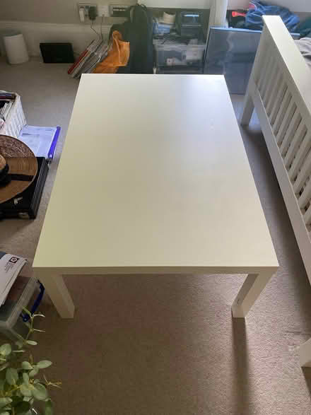 Photo of free White IKEA Table (Widcombe, Bath) #1