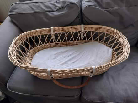 Photo of free Moses Basket, Mattress and Sheets (South Abingdon OX14 5) #1