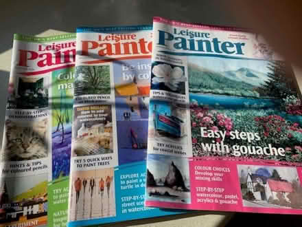 Photo of free Leisure Painter Magazines. (GU51) #1