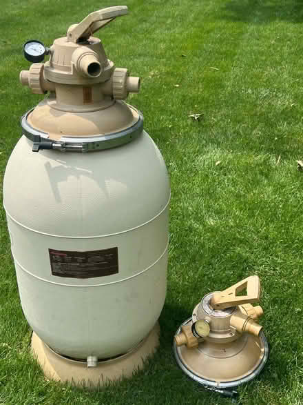 Photo of free Doughboy sand filter (F. Hills) (Farmington and Eleven Mile Rds) #1