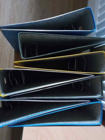 Photo of free 7 lever arch files (Llandrindod LD1) #1