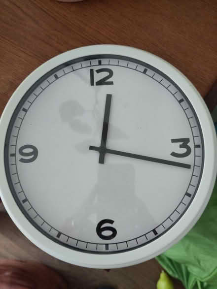Photo of free IKEA wall clock (St Anne Well Gardens Hove BN3) #1