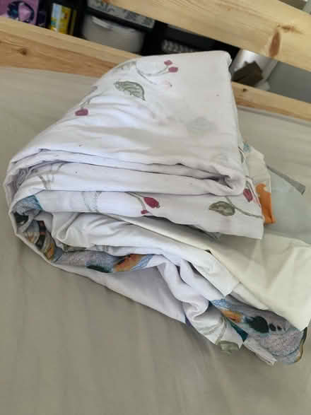 Photo of free Double bedding (E15 Stratford) #1