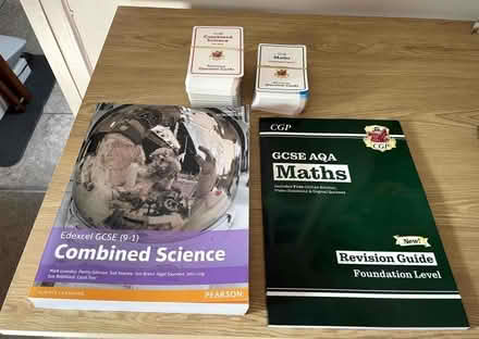 Photo of free GCSE Maths & Combined Science 2023 Revision Guides and Cards (Cockerham LA2) #1