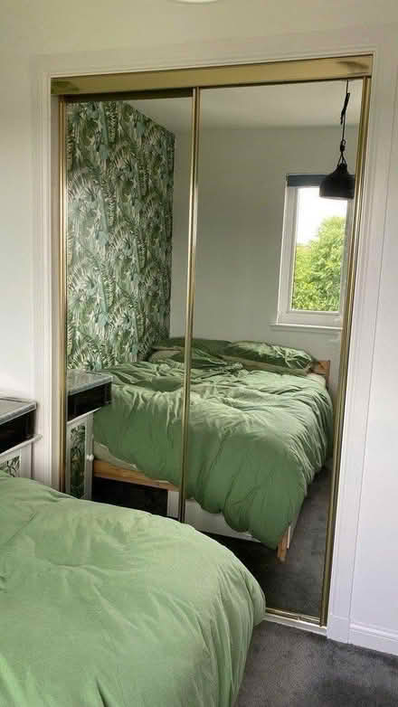Photo of free Sliding wardrobe doors & tracks (Falkirk FK1) #2