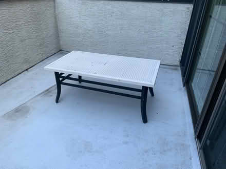 Photo of free Outdoor coffee table (Queen Village) #1