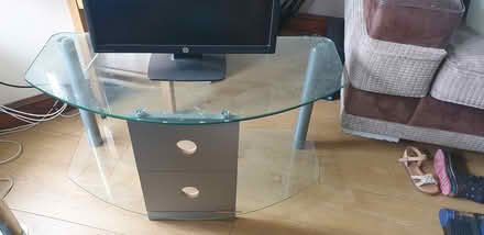 Photo of free Glass TV Shelf (Bagshot GU19) #1