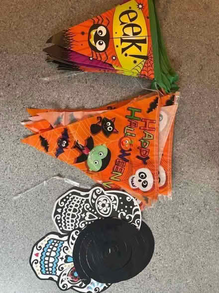 Photo of free Halloween bunting (Broughton PR3) #1