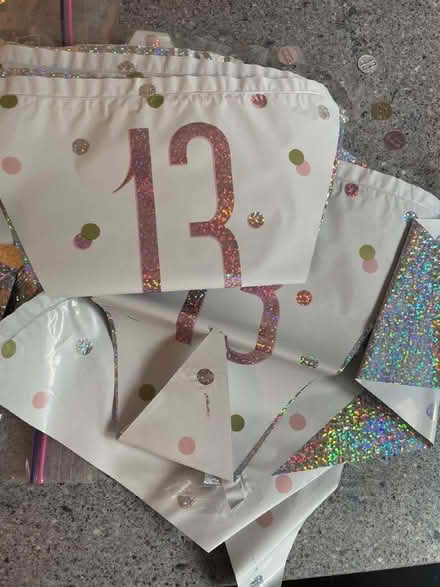 Photo of free 13th birthday decorations /table confetti (Broughton PR3) #1