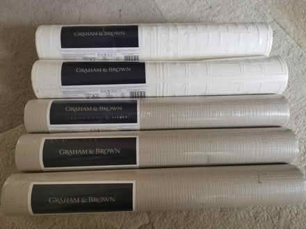 Photo of free Wallpaper rolls x5 (Ware SG12) #1
