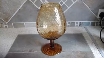 Photo of free Large Amber Vase (Leyland PR25) #1