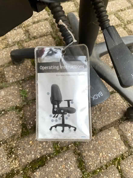 Photo of free Office chair, fully adjustable, red (South Newington OX15) #2