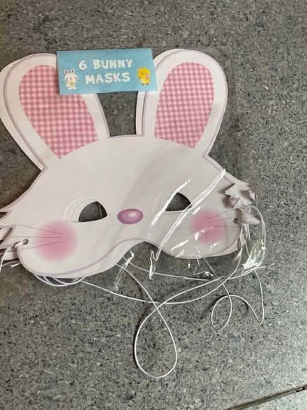 Photo of free Paper bunny masks (Broughton PR3) #1