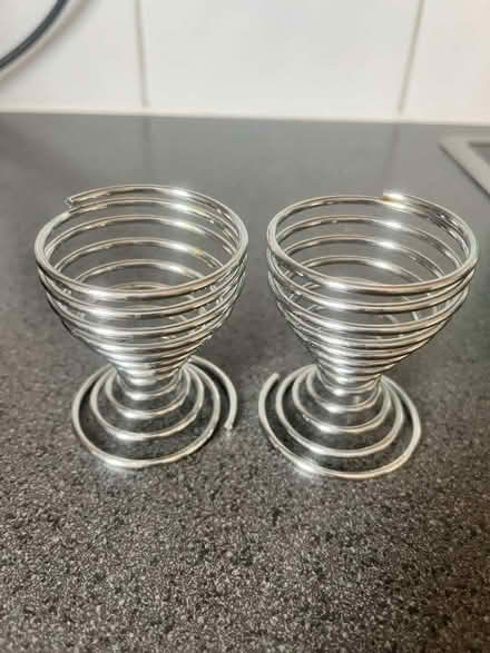 Photo of free Stainless steel egg cups (Weybridge KT13) #1