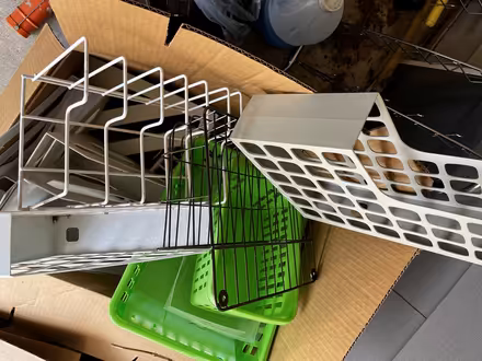 Photo of free Office items; large canvas; mirror (Springfield, VA Saratoga) #1