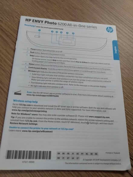 Photo of free HP ENVY Printer and scanner (Rode Manor BA11) #1