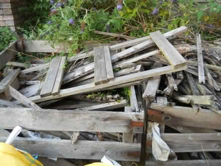 Photo of free Two wooden crates filled with wood (Great Meols CH47) #3