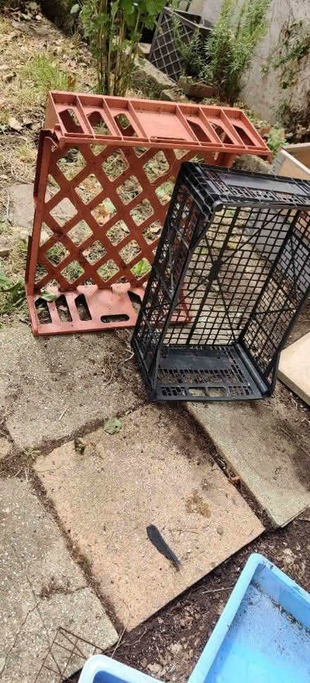 Photo of free 2 plastic crates (Portslade) #1