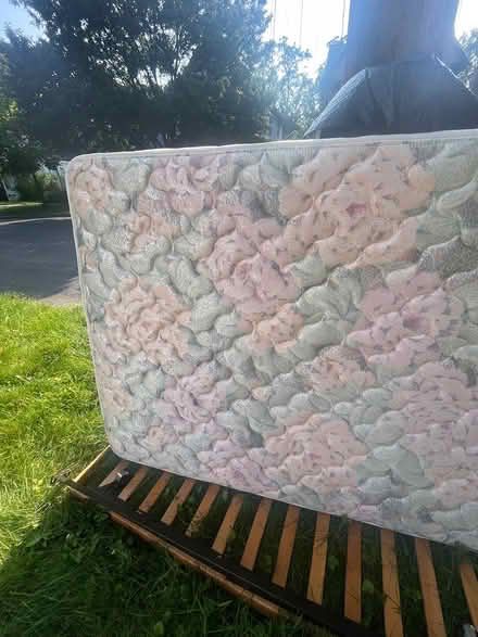 Photo of free Full-Sized Bed Complete CLEAN (Downtown Iithaca) #2