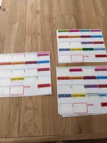 Photo of free Moving stickers (Chevy Chase, MD) #1