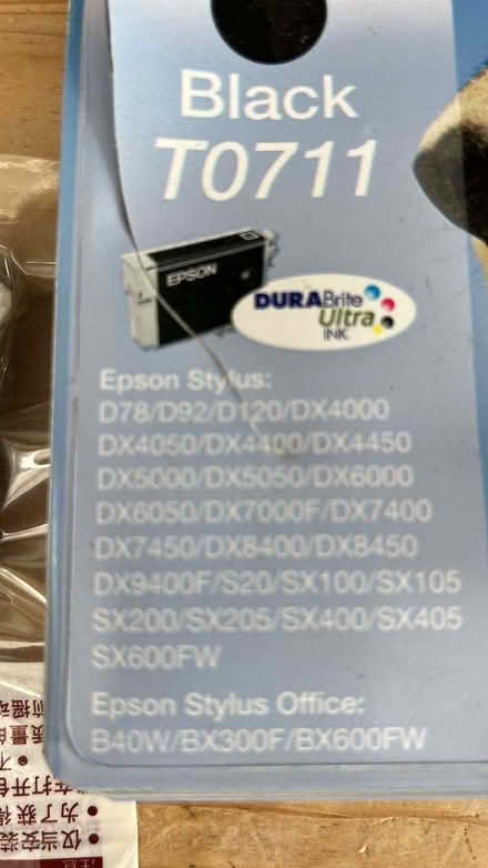 Photo of free Epsom Black and Yellow print cartridge (Hertford SG14) #2