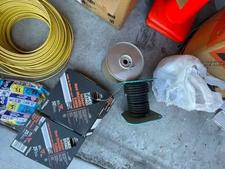 Photo of free Romax and other cable wire (Redwood City hills) #1