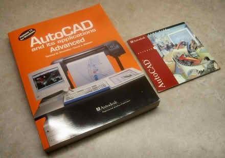 Photo of free AutoCAD13 text book and demo disc (S.E. of Caledon Village) #1