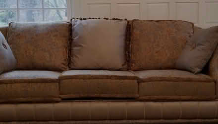 Photo of free Couch and matching chairs (New Rochelle) #1