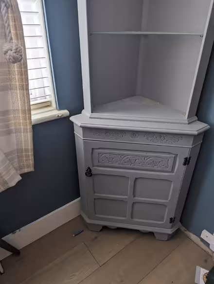 Photo of free Corner cabinet with light (Upton st Leonards) #1
