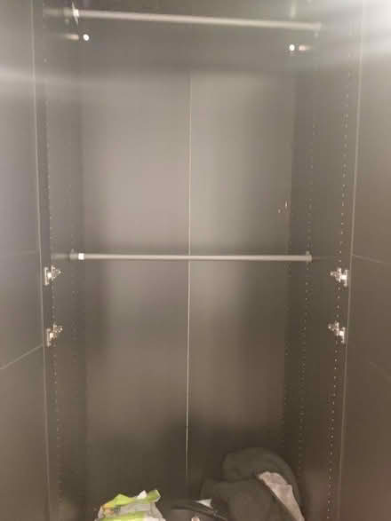 Photo of free Tall black wardrobe (Watford WD25) #2