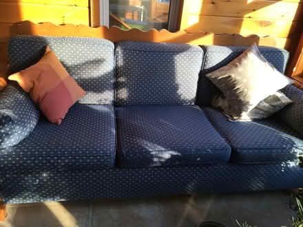 Photo of free vintage maple frame sofa (Catskill / Athens) #3