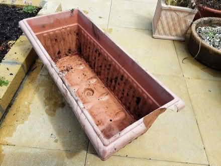 Photo of free Plastic planters (Penarth CF64) #2