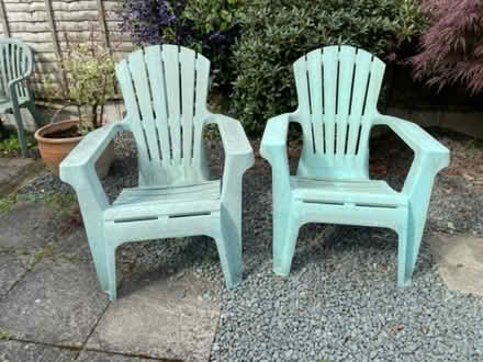 Photo of free Two Garden chairs (Cotteridge B30) #1