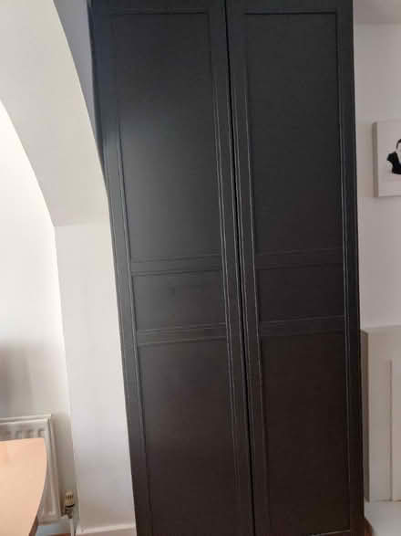 Photo of free Tall black wardrobe (Watford WD25) #1