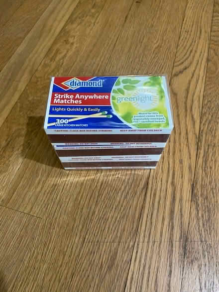 Photo of free 900 wooden matches (Clarendon) #1