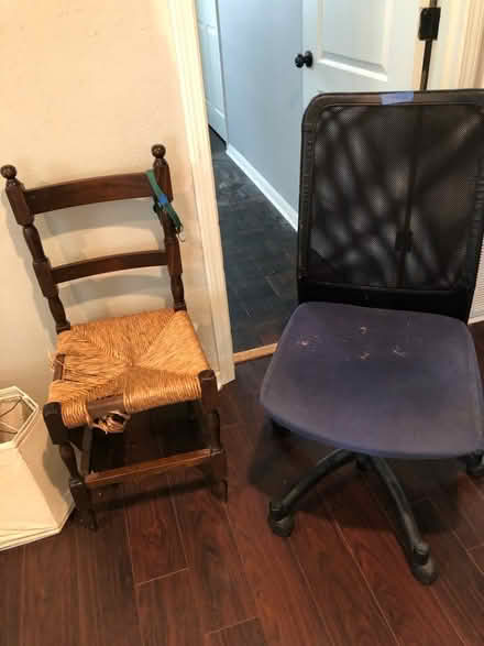 Photo of free Office Chair & Chair Needing Repair (8801 Barber in Sherwood) #1